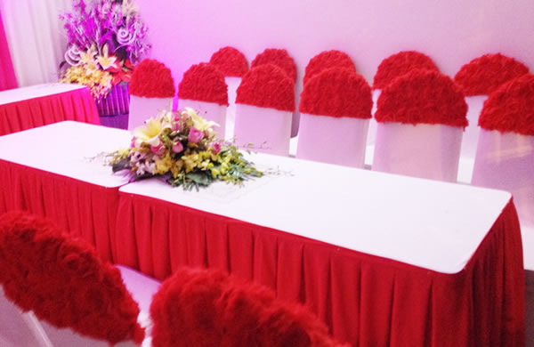 Cho thuê bàn ghế đám cưới ở tại TP Vinh Nghệ An