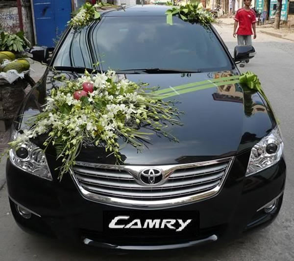 Cho thuê xe hoa ô tô đám cưới ở tại TP Vinh Nghệ An